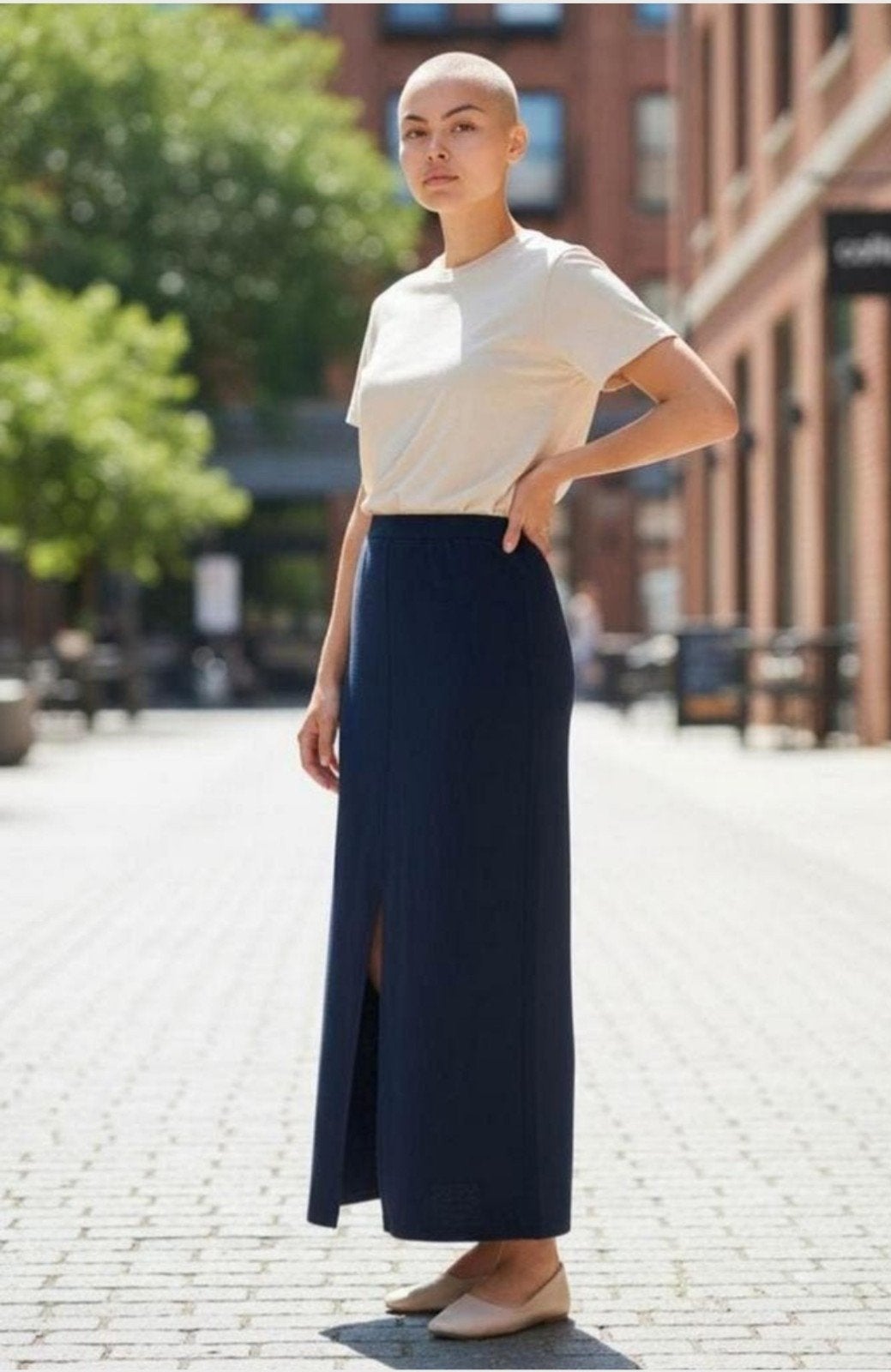 VINTAGE Rok Maat 36 In Topstaat, Blauw, Ophalen of Verzenden, Zo goed als nieuw, Vintage