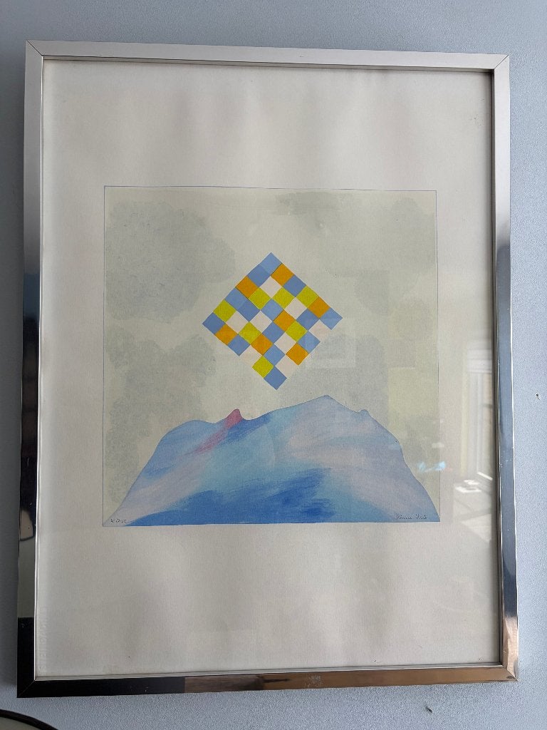kunstwerk Abstract, Ophalen