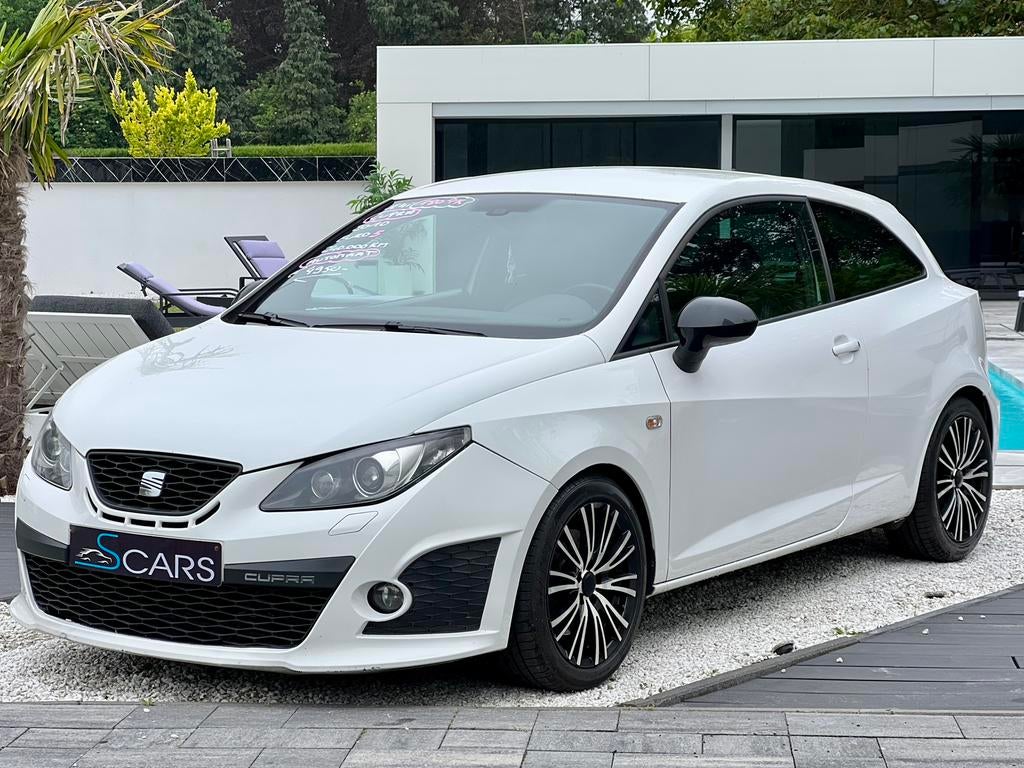 Seat ibiza Cupra 1.4i !! 180 pk !! Automaat ** Airco **, Autos, Cuir, Euro 5, Achat, Entreprise