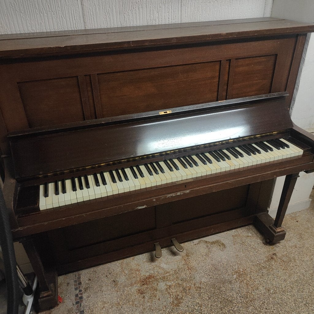 Antieke piano, Enlèvement, Utilisé, Brun, Piano