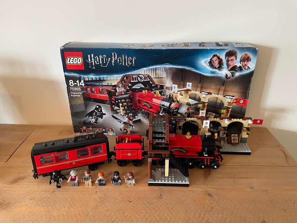 Lego 75955 Hogwarts Express, Ophalen of Verzenden, Gebruikt, Complete set, Lego