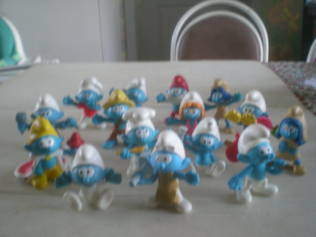 set smurfen, Enlèvement ou Envoi, Comme neuf