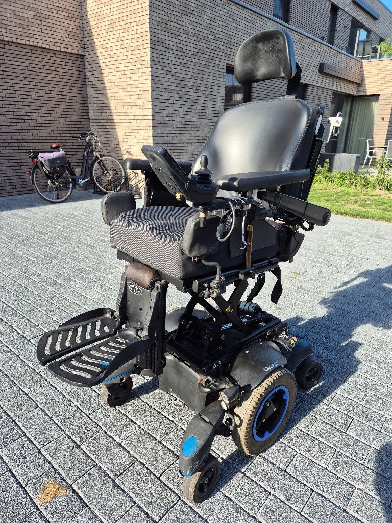 Elektrische Rolstoel Quickie Q700 Midwheel, Ophalen, Gebruikt, Elektrische rolstoel