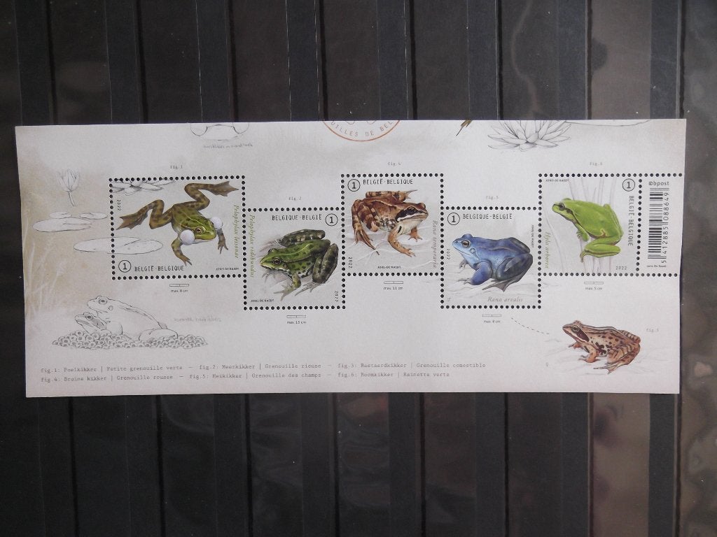 5110-5114 Kikkers - Grenouilles MNH, Enlèvement ou Envoi, Non oblitéré, Timbre-poste