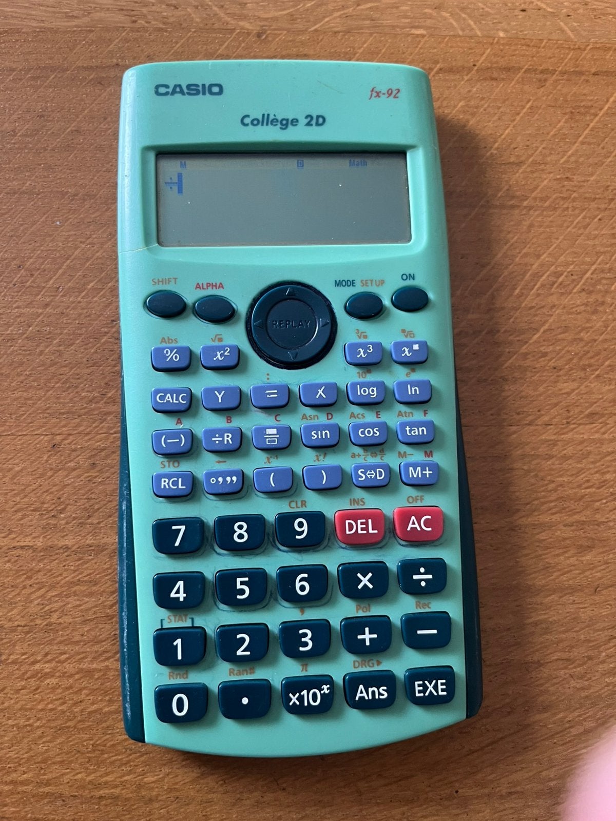 Casio rekenmachine fx 92 B, Diversen, Rekenmachines, Ophalen, Gebruikt
