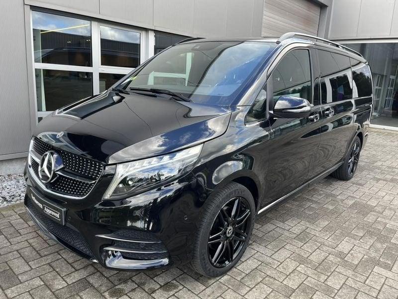Mercedes-Benz Classe V V 300 d L2 9G-TRONIC Avantgarde, Auto's, Automaat, 4 cilinders, Zwart, Leder