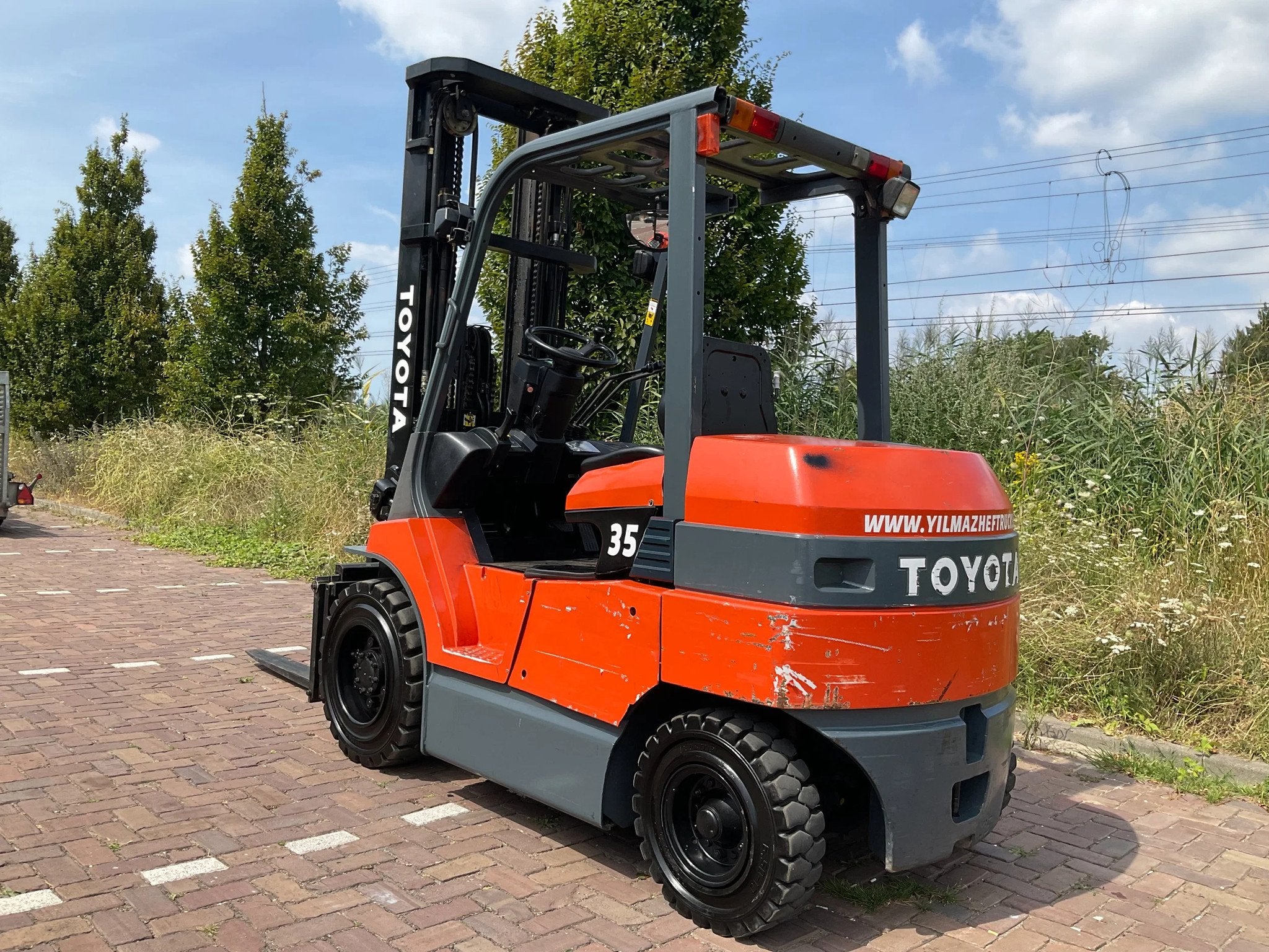 Toyota 7FBJ35 3500KG 5.50METER HEFTRUCK, Électrique, Marconistraat 2
3133KL  Vlaardingen, NL, Yilmaz Heftrucks, Chariot élévateur
