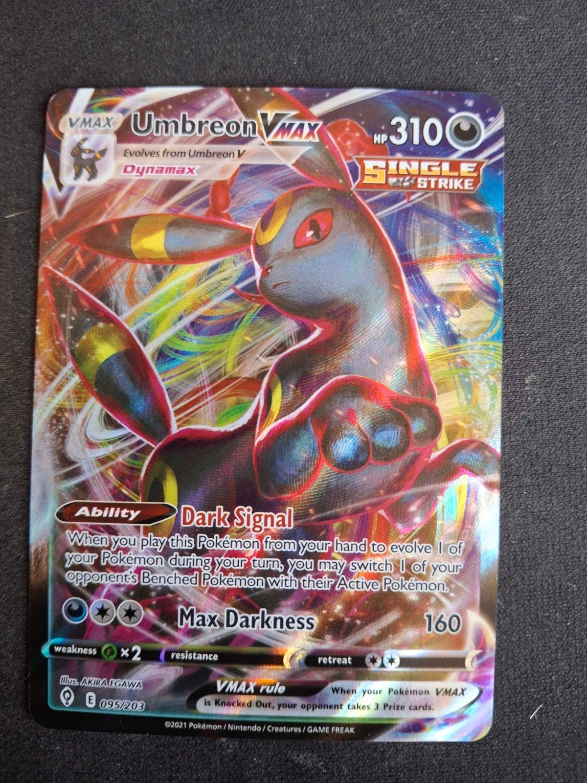 Umbreon Vmax 095/203, Enlèvement ou Envoi