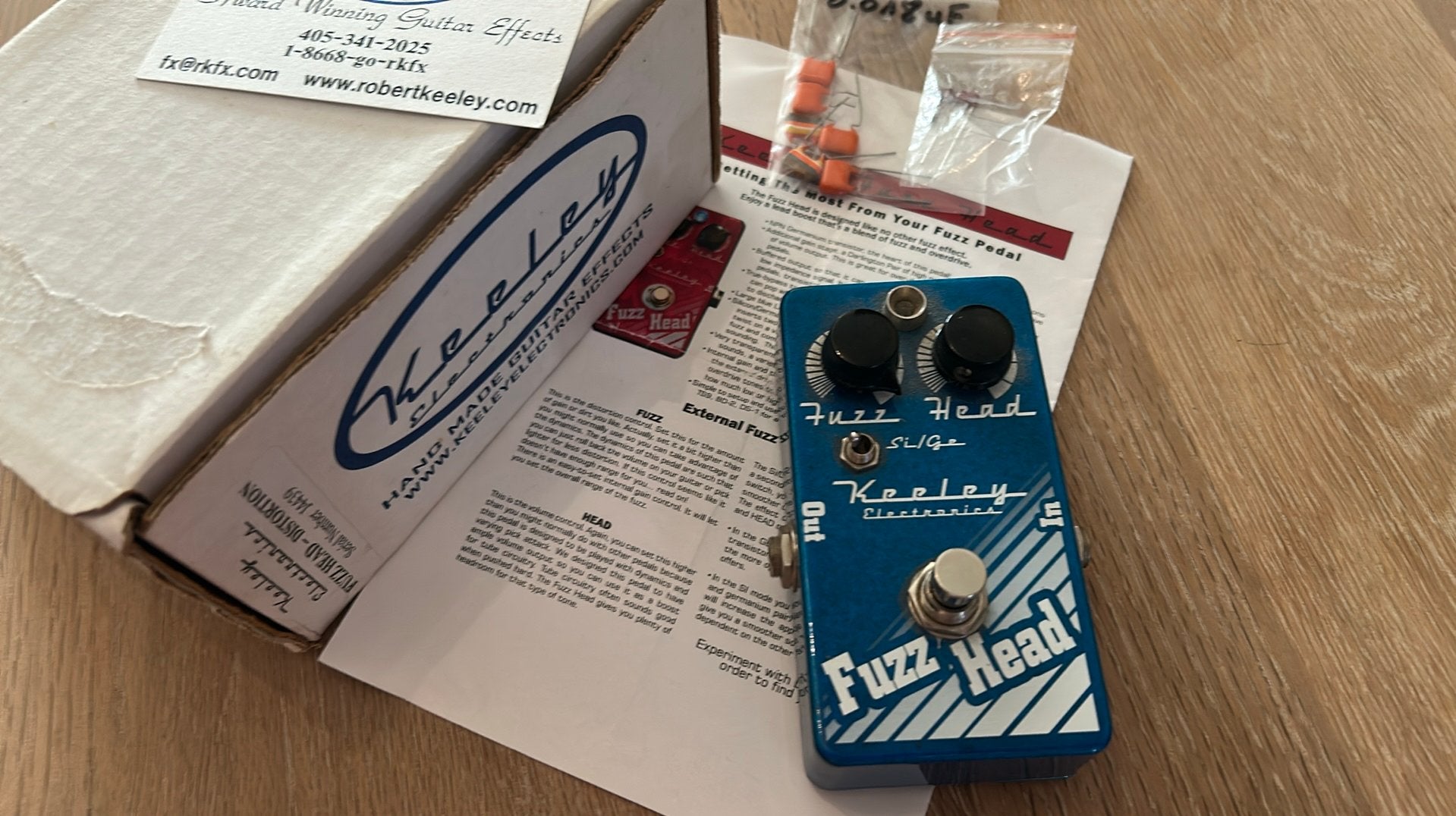 Keeley Fuzz Head, Ophalen of Verzenden, Zo goed als nieuw