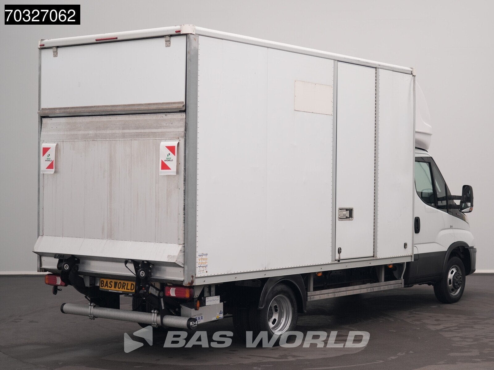 Iveco Daily 35C16 3.0L Laadklep Zijdeur Dubbellucht Bakwagen, Stof, Euro 6, Iveco, Wit