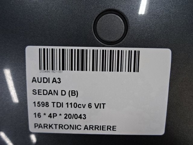 CAPTEUR AIDE AU STATIONNEMENT Audi A3 Limousine (8VS / 8VM), Utilisé, Audi