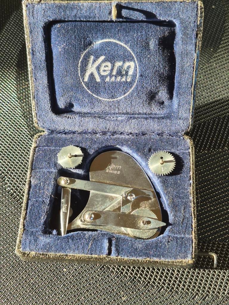 Compas de précision vintage Kern Swiss Aarau Série A 1059, Enlèvement ou Envoi