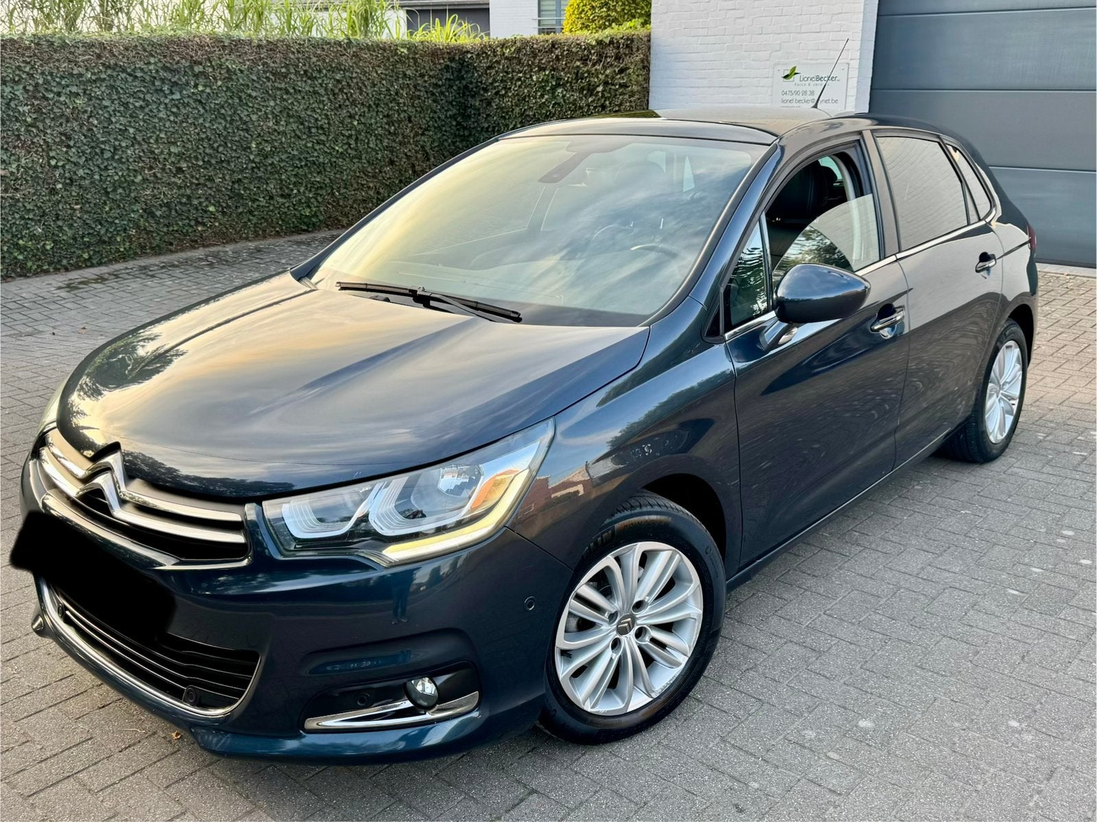 Citroen C4 1.6eHDI 7/2015 EURO5b 199000KM 1er proprietaire, Autos, Cuir, Euro 5, Achat, Boîte manuelle