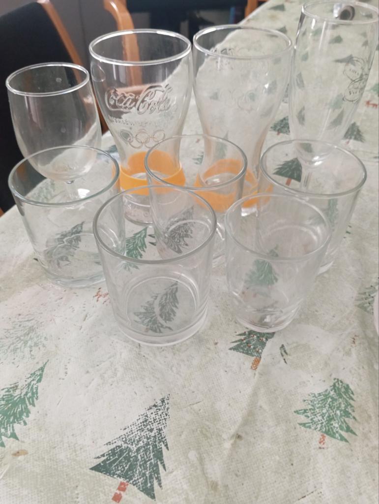 Set glazen + Coca-Cola Olympic glazen – 8 stuks, Ophalen