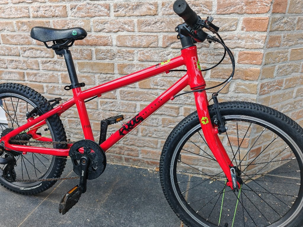 Frog 55 kinderfiets, Vélos & Vélomoteurs, Comme neuf, Vitesses, Frein sur jante, Frog Bikes