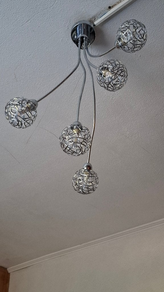 Lustre, Huis en Inrichting, Ophalen, Gebruikt, Overige fittingen, Metaal