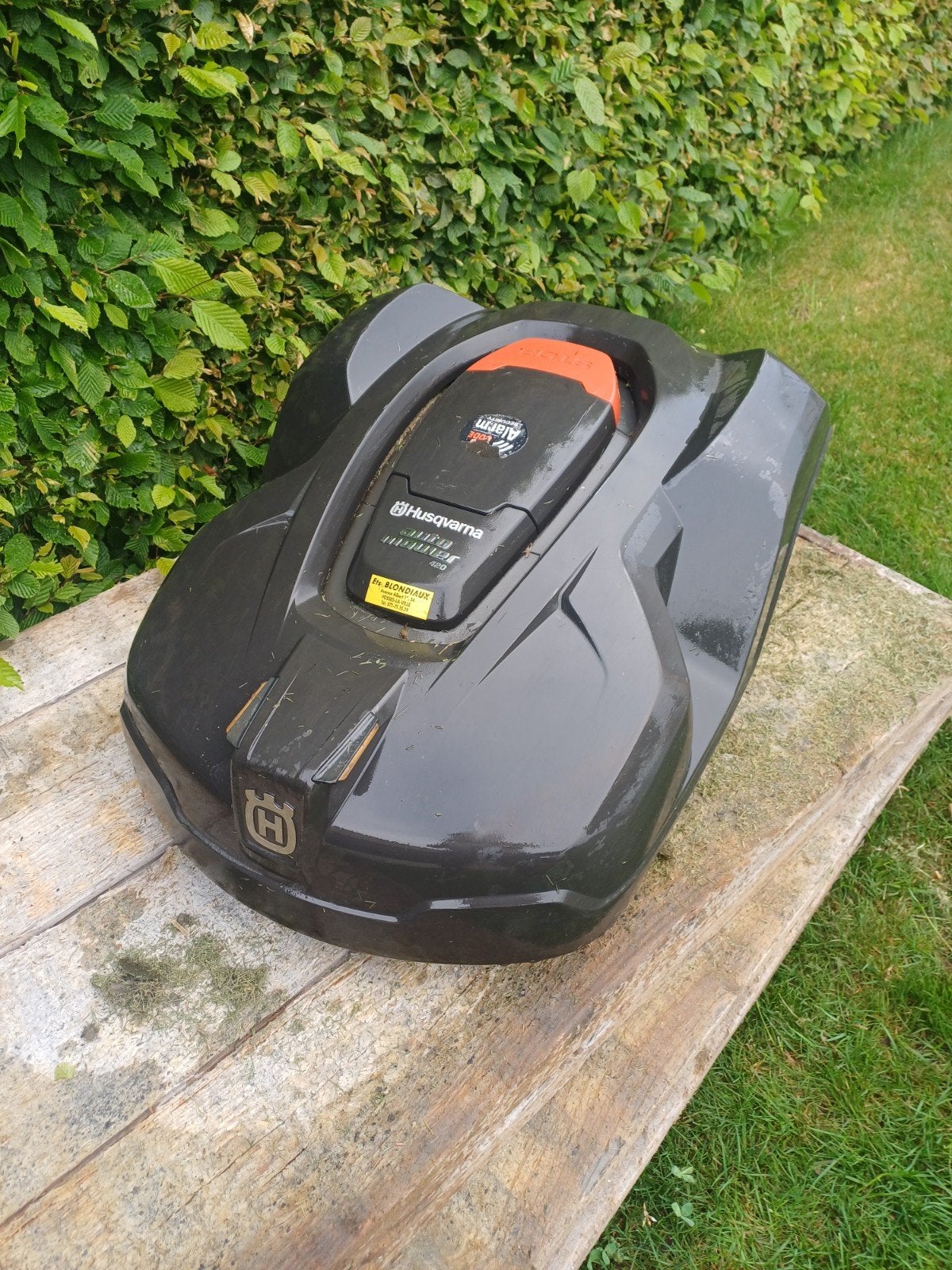 Robot tondeuse Husqvarna 420, Jardin & Terrasse, Enlèvement