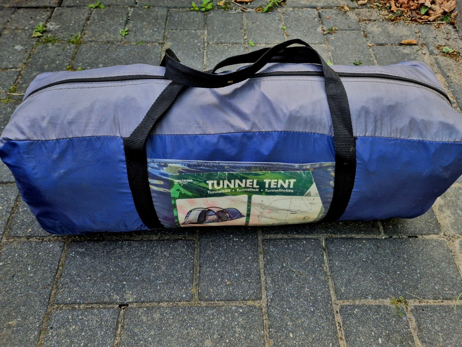Tunnel tent, Ophalen of Verzenden, Zo goed als nieuw, Tot en met 4