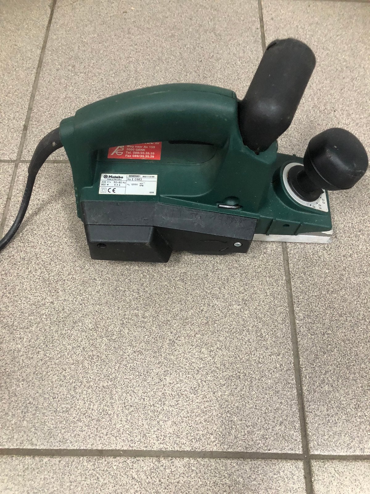 Goede schaafmachine, Doe-het-zelf en Bouw, Ophalen, Gebruikt
