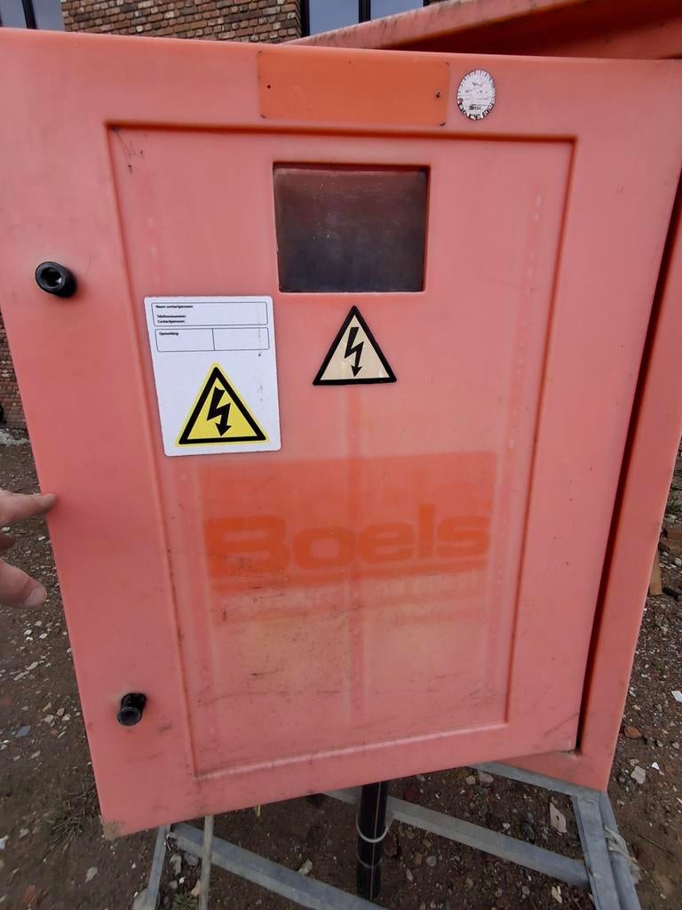 Elektriciteit Werfkast Belgisch gekeurd !, Ophalen