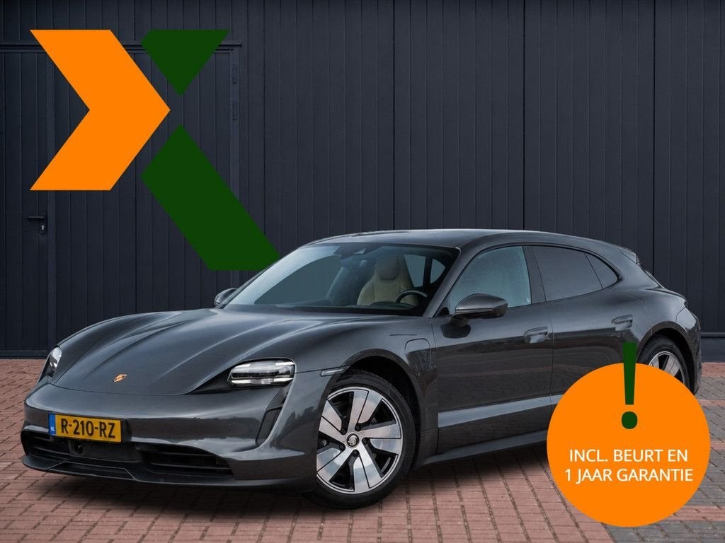 Porsche Taycan Sport Turismo 93 kWh | Innodrive | Achterasbe, Argent ou Gris, Achat, Entreprise, Carnet d'entretien