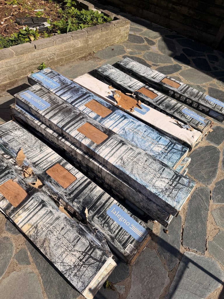 Laminaat, Doe-het-zelf en Bouw, Ophalen, Laminaat