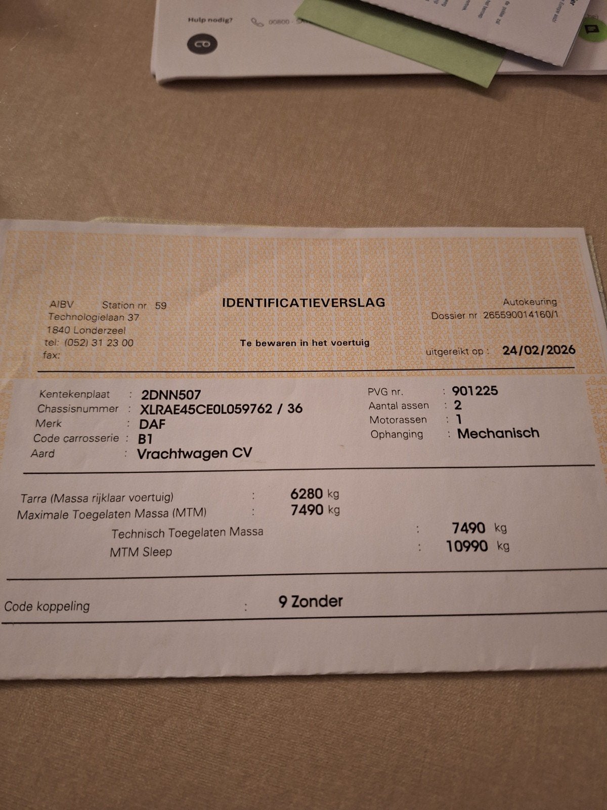 vrachtwagen, Achat, Boîte manuelle, Diesel, Particulier