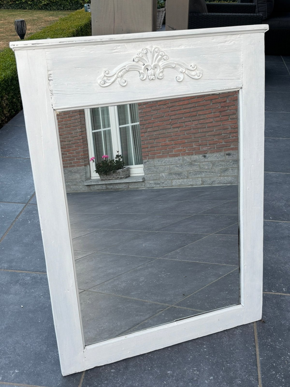 Joli miroir, Comme neuf, Enlèvement, 100 à 150 cm, Rectangulaire