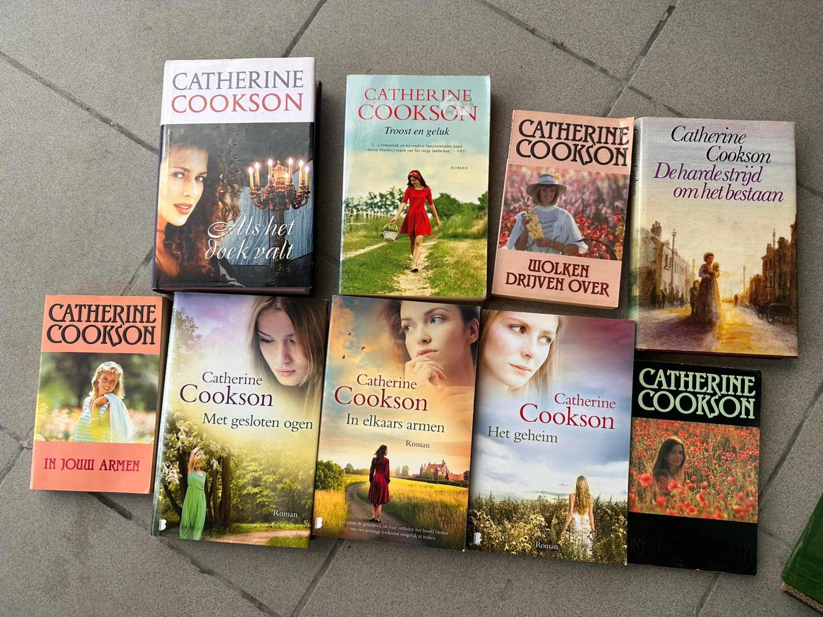 Groot lot boeken Catherine Cookson romans, Enlèvement, Utilisé