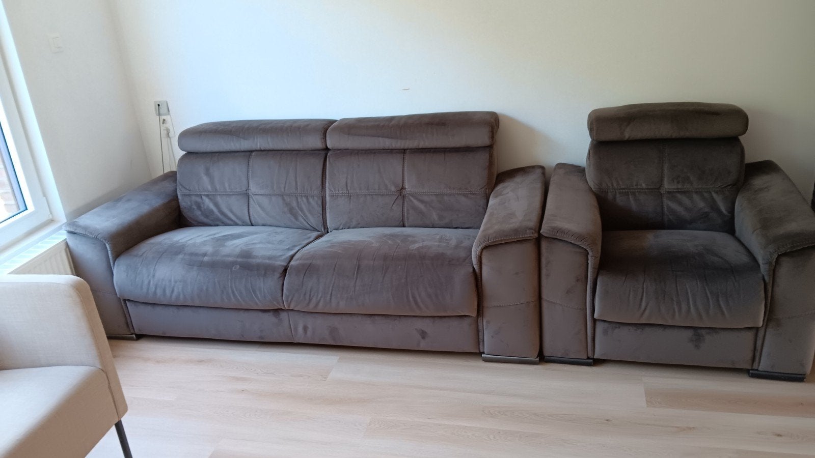 zetels te koop goede staat, Ophalen, 125 cm of meer, Zo goed als nieuw, Modern