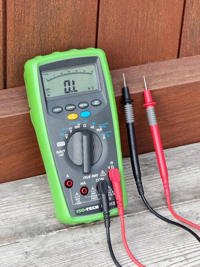 Iso-tech iIDM 98 iii Multimeter, Doe-het-zelf en Bouw, Ophalen, Zo goed als nieuw, Multimeter