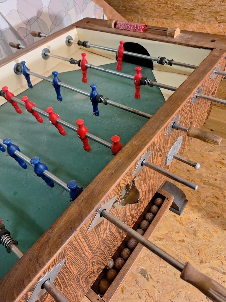 Table de football, Enlèvement, Utilisé