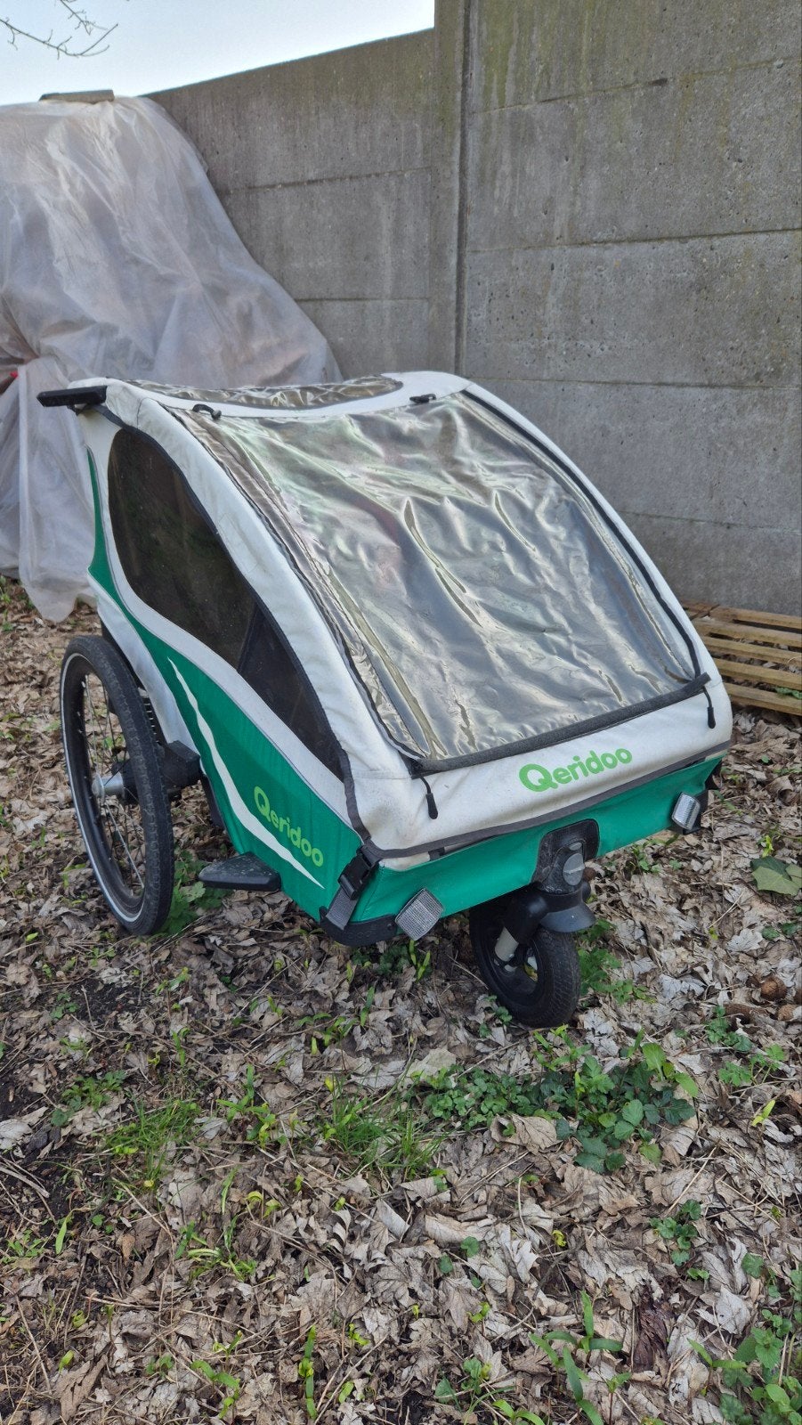 Remorque vélo Qerido Kidgoo2, Enlèvement, Suspension