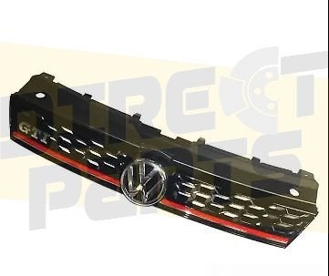 Volkswagen Polo (6R) voorbumpergrille Origineel! 6C0853651EW, Neuf, Volkswagen, -, -