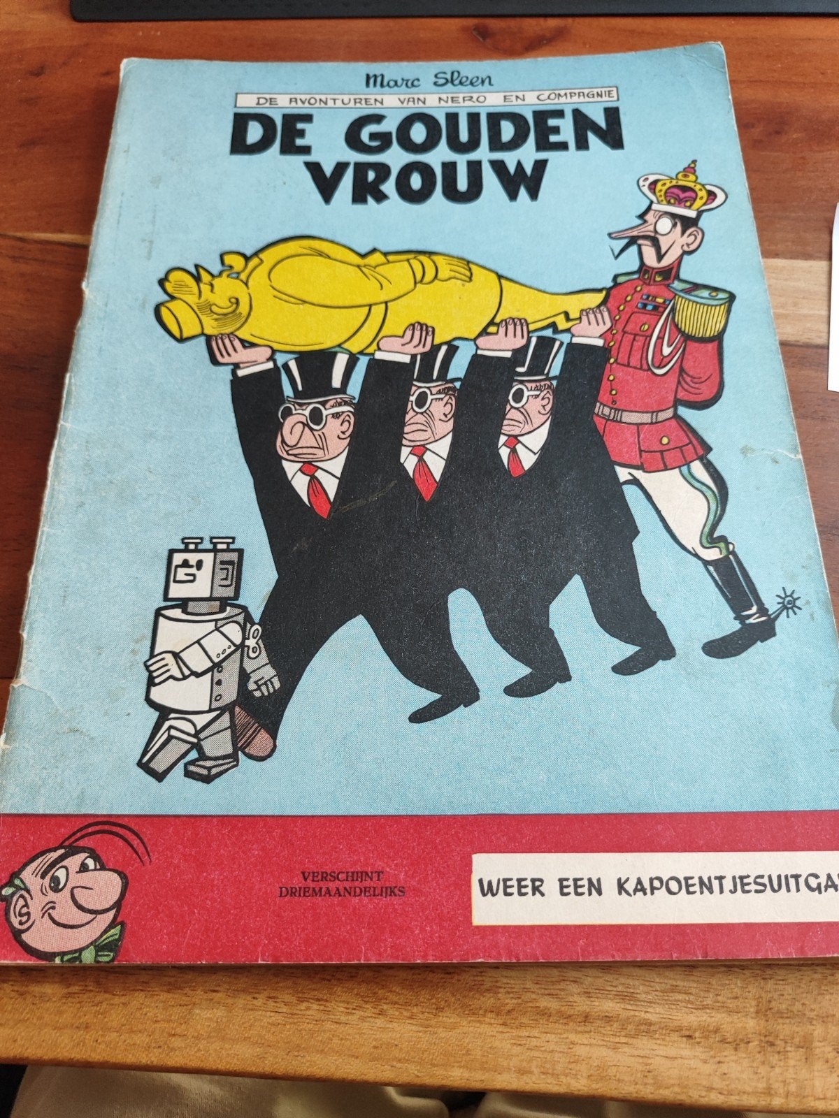 Nero; De Gouden vrouw 1964, Boeken, Gelezen, Verzenden, Marc Sleen, Eén stripboek