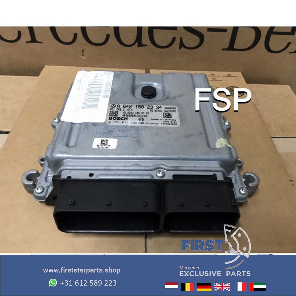 A6421502334 MOTOR ECU MODULE COMPUTER​ MERCEDES C Klasse W20