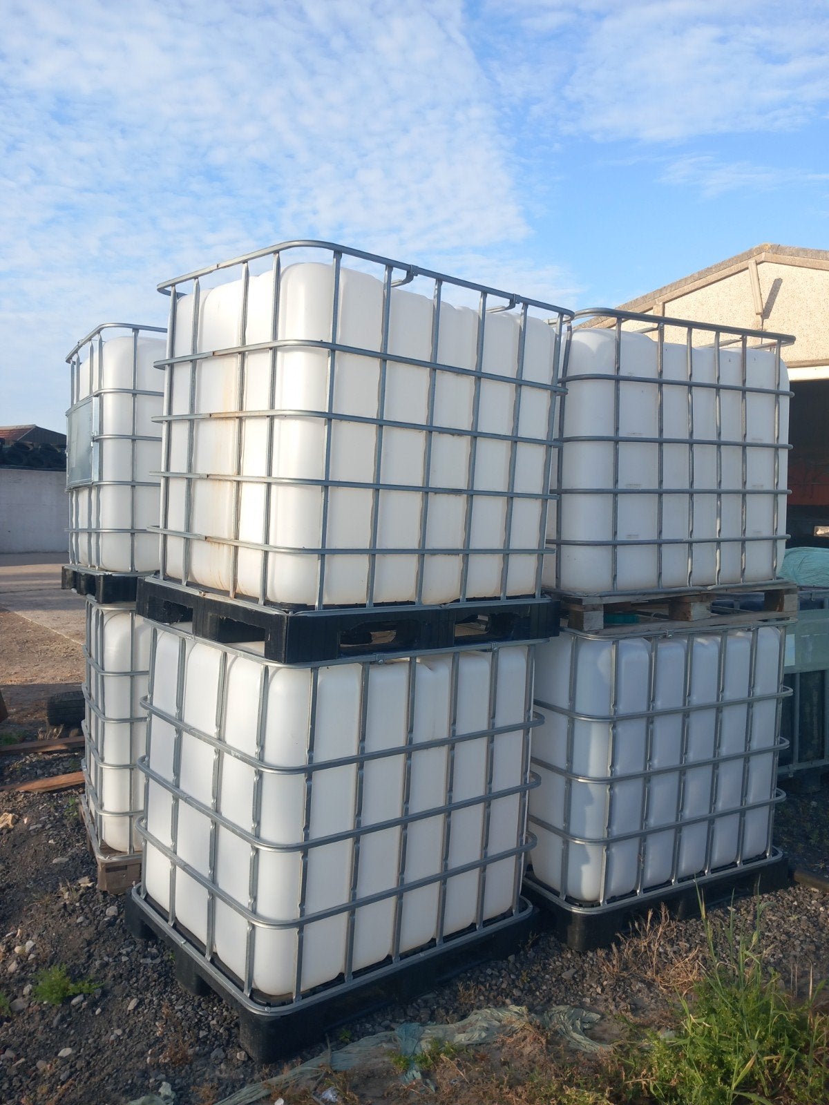 Ibc containers, Enlèvement