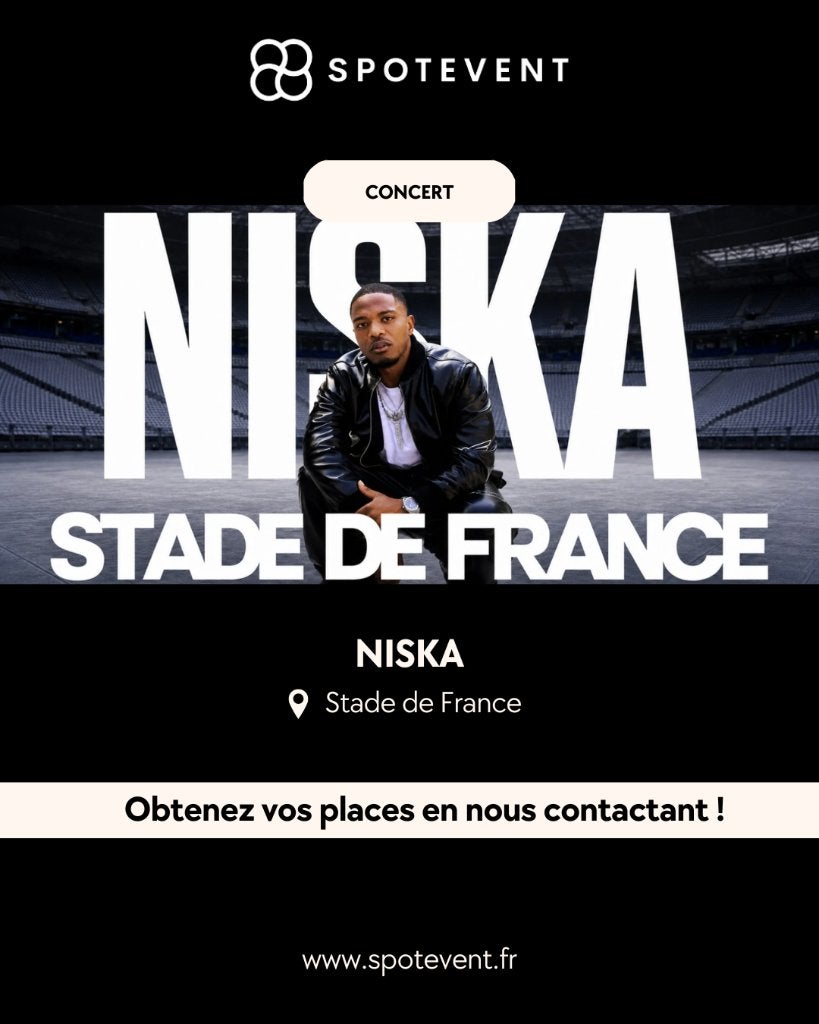 Niska concert Paris tickets, Tickets & Billets