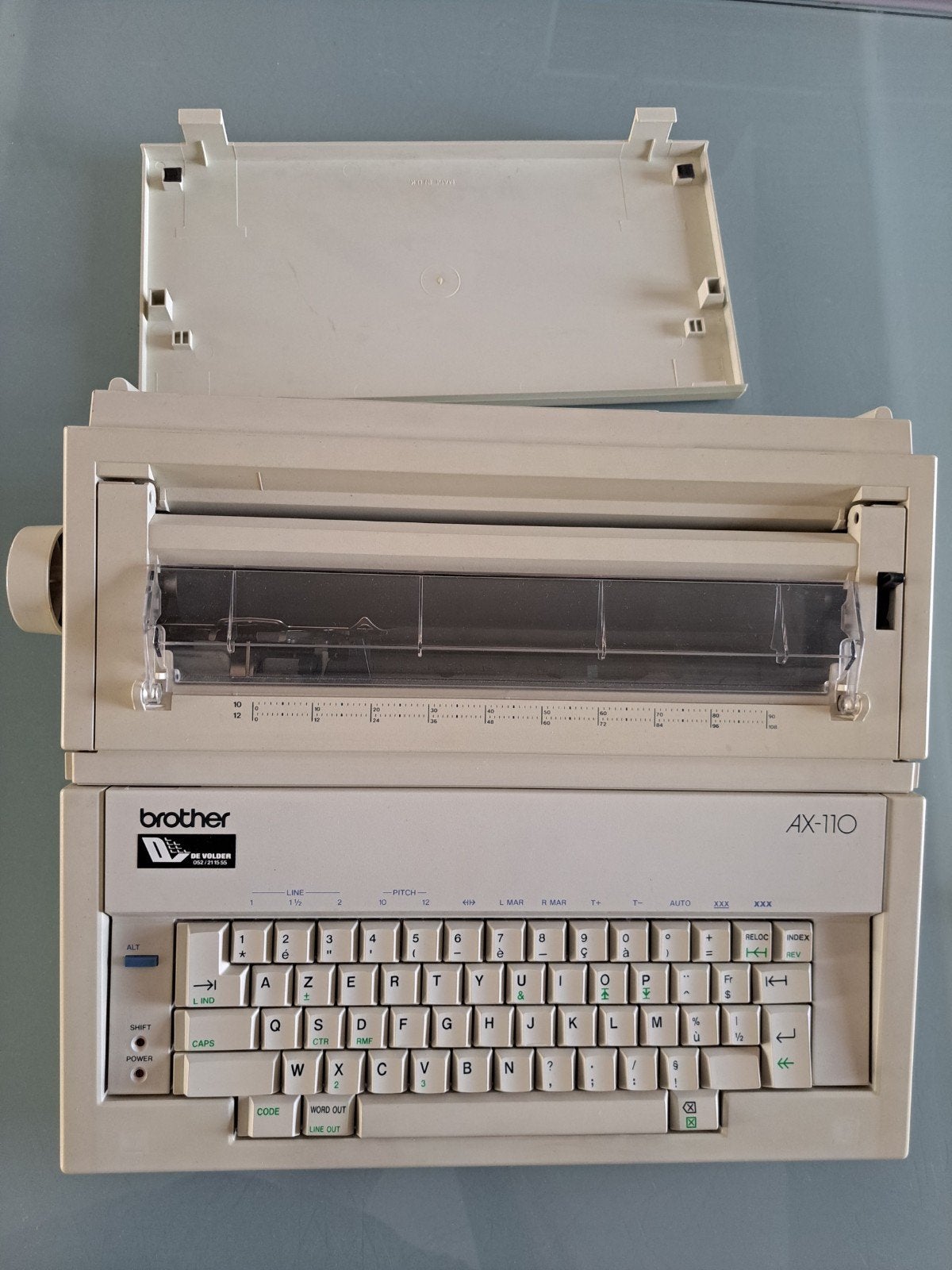 elektronische schrijfmachine Brother AX-110, Divers, Enlèvement, Utilisé
