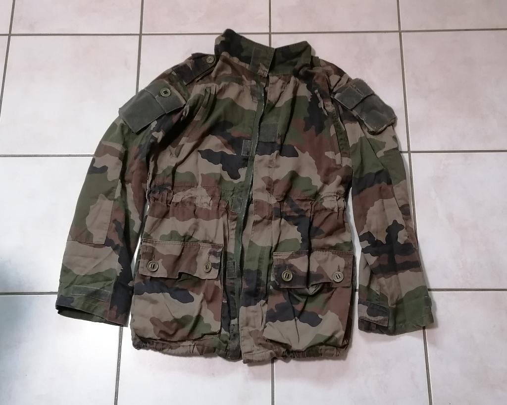 Veste treillis camouflée militaire T4, Envoi, Utilisé