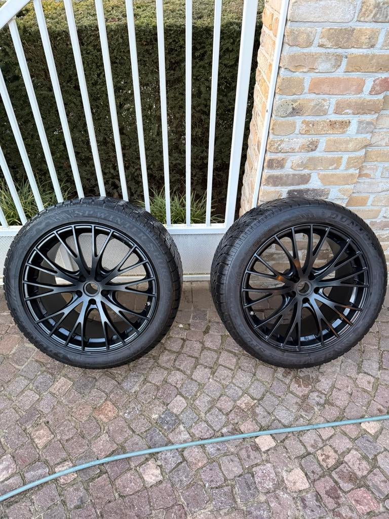 4 roues Porsche Macan Dunlop SP Wintersport 4D 295/40 R20, Neuf, Pneus et Jantes, Pneus hiver, 295 mm