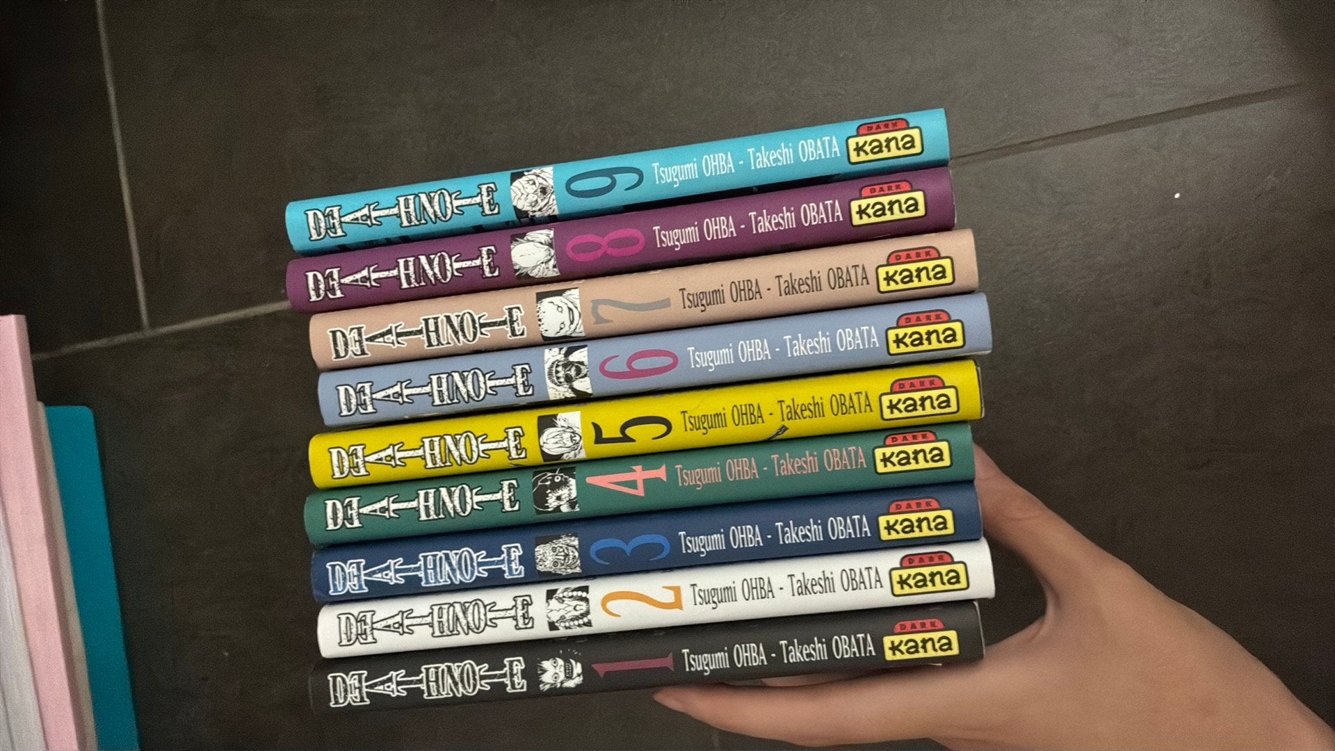 Manga death note tome 1-9, Enlèvement ou Envoi, Comme neuf