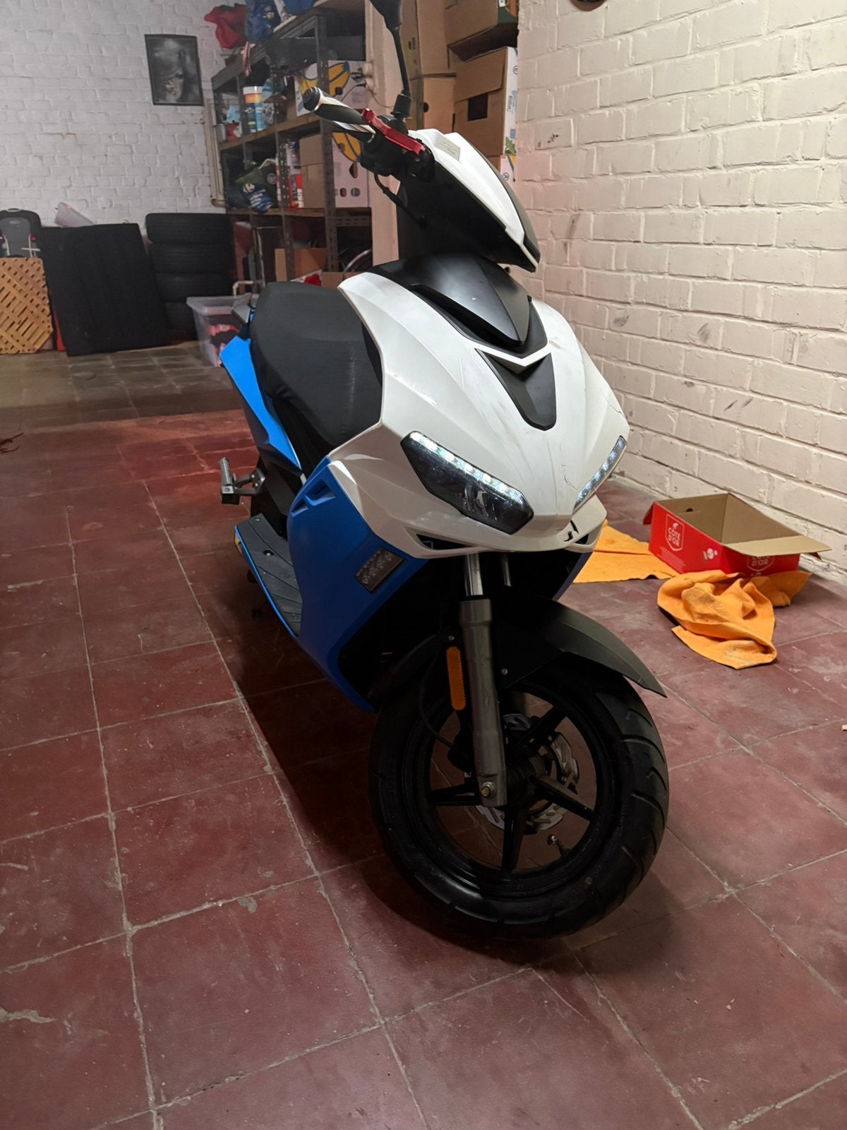 Pièces ou mise en page du GTS Turbho SW50, Vélos & Vélomoteurs, 1 vitesses, 49 cm³, Enlèvement, Utilisé