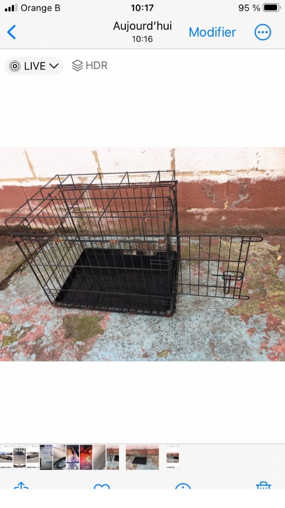 Cage pour animaux, Enlèvement