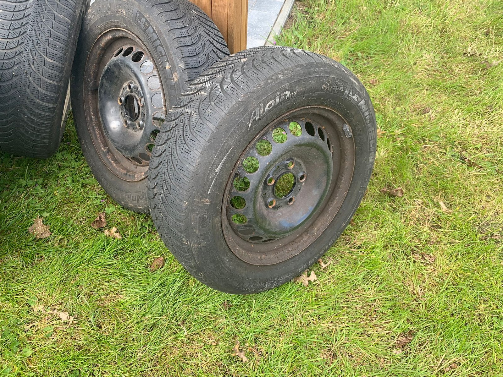 2 stalen velgen Michelin Alpin Gratis op te halen, Auto-onderdelen, Ophalen, Gebruikt