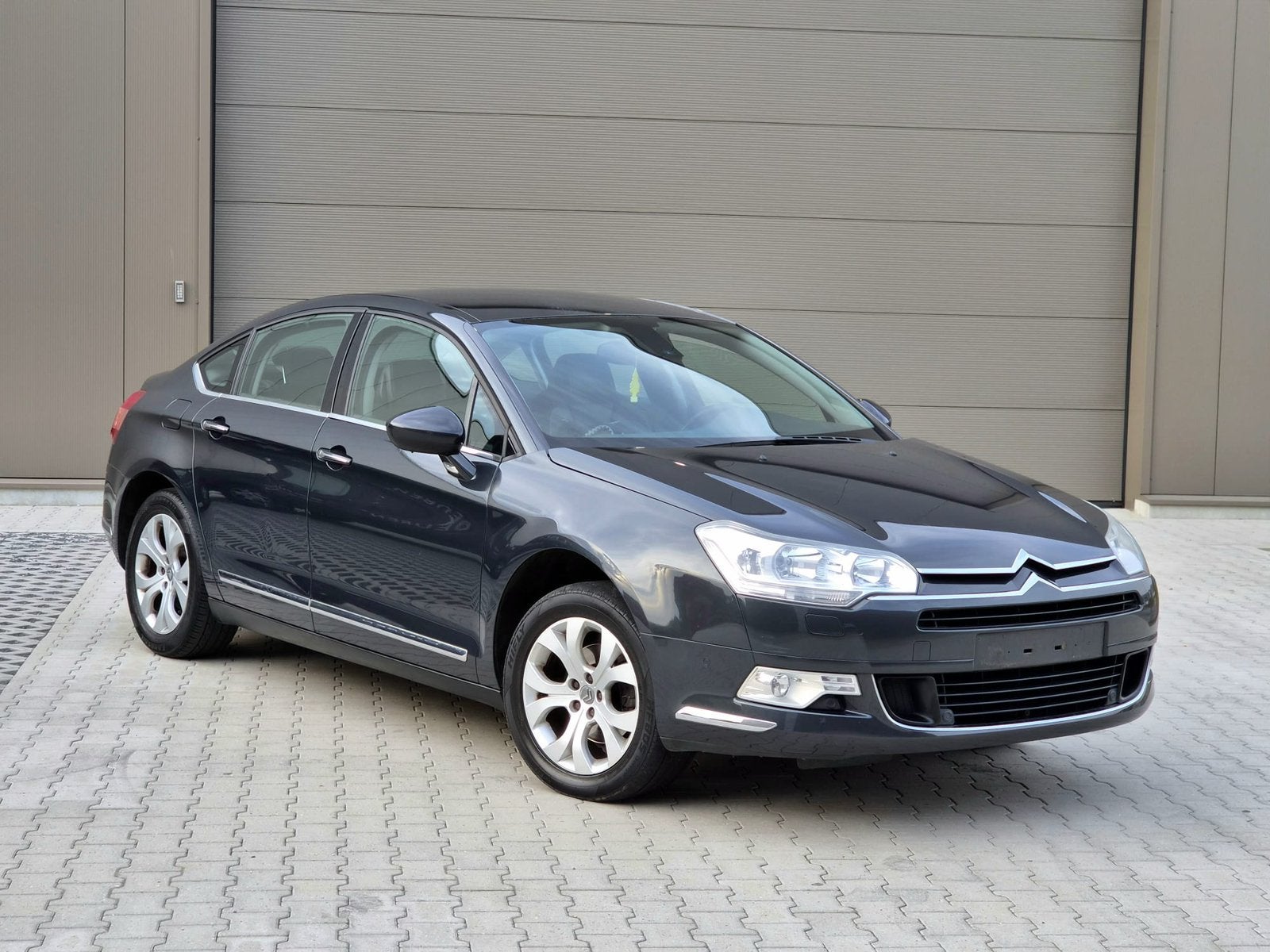 Citroen C5 2009 2.0 automaat, Zwart, Leder en Stof, 5 deurs, Particulier