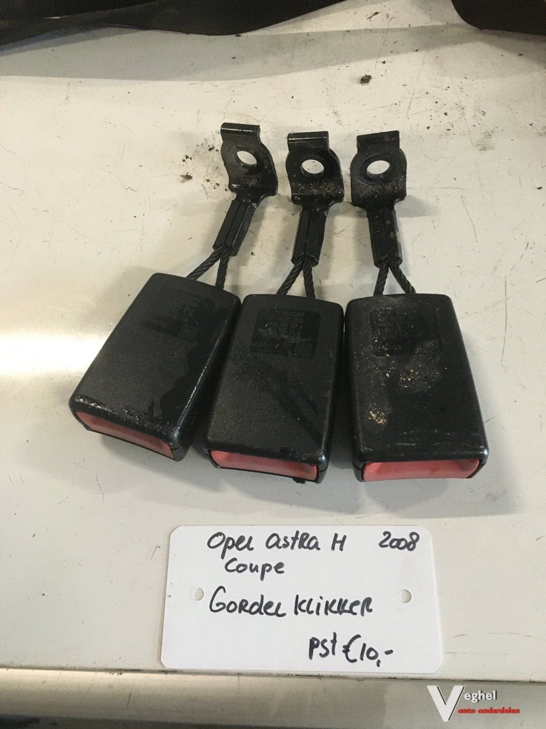 Opel Astra H coupe 2008 1.4 16v  Gordelklikker, Gebruikt, -, -, Ophalen of Verzenden