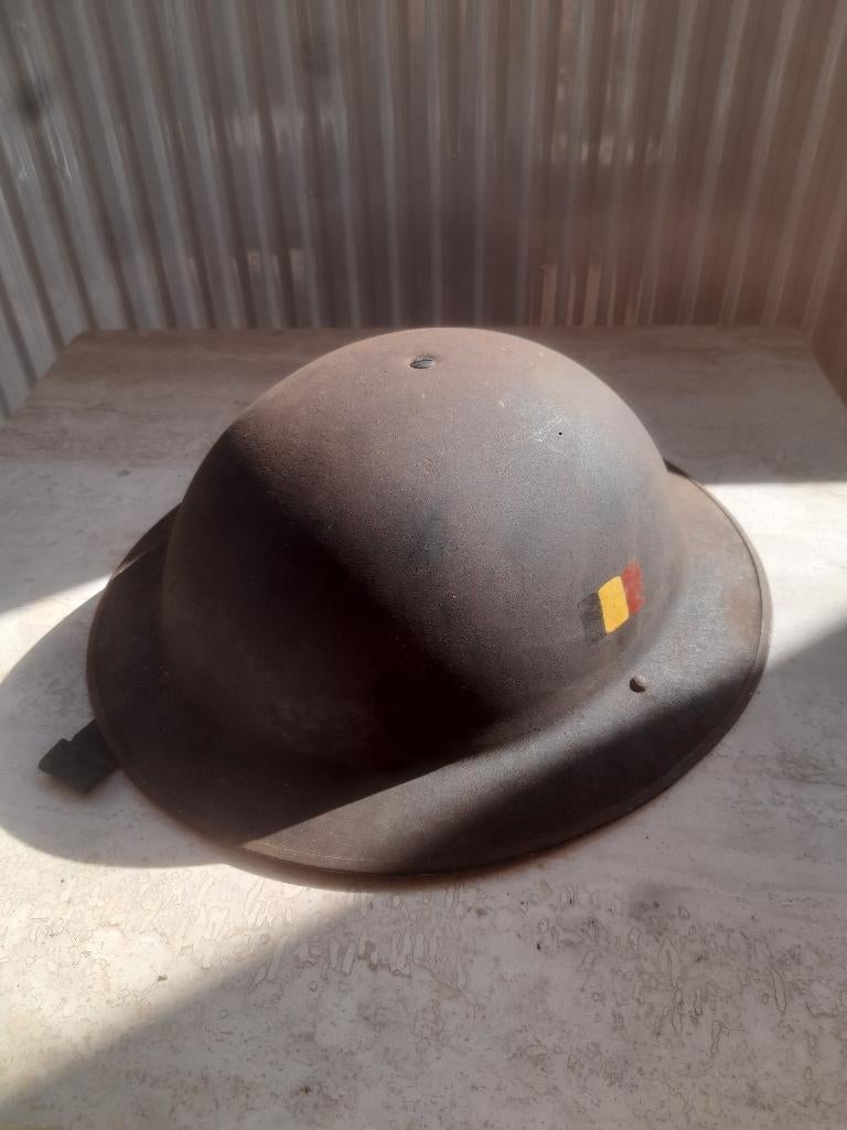 Casque de l'armée belge original, Enlèvement