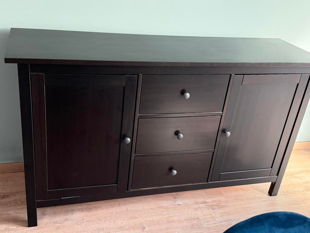 IKEA Hemnes TV-kast + dressoir - set - €170,-, Huis en Inrichting, Kasten | Dressoirs, Gebruikt, Ophalen