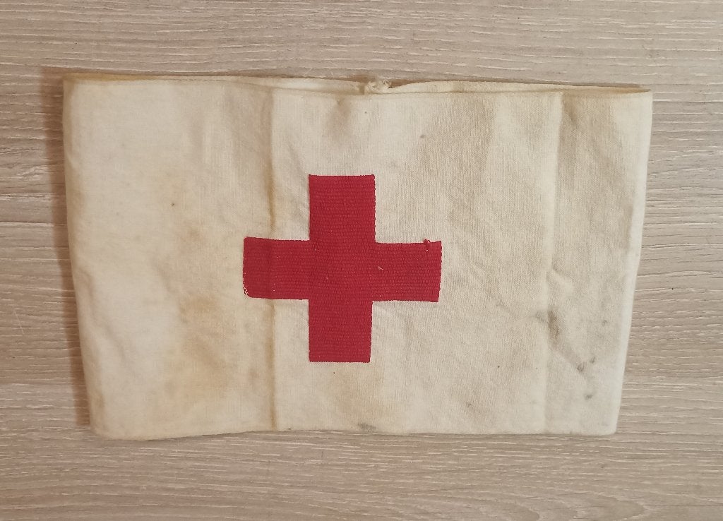 Brassard Médical d'Infirmier Allemand 100% Authentique ww2, Envoi, Armée de terre, Autres types